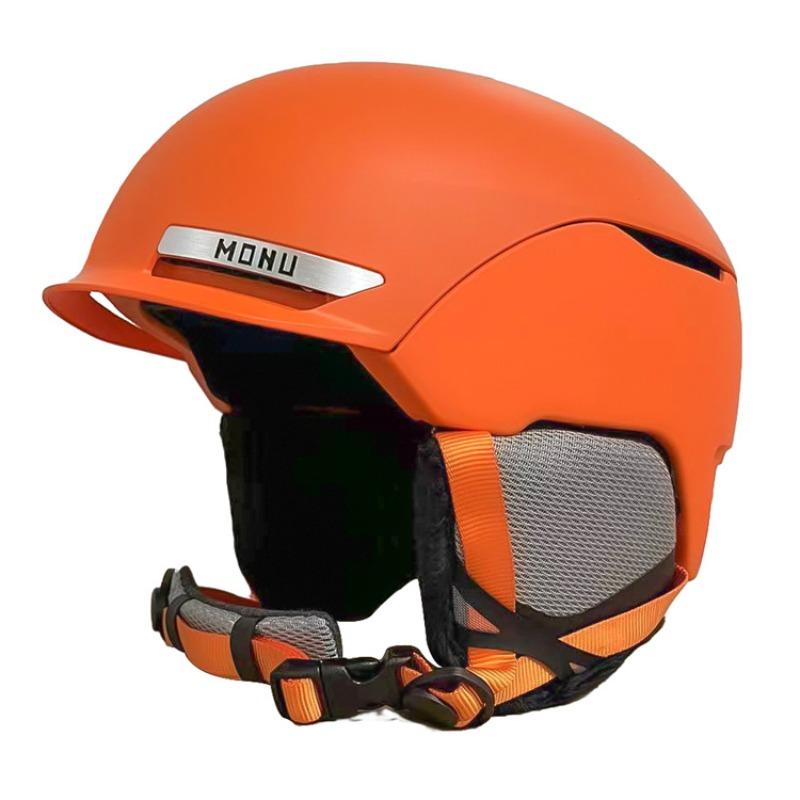 Ski Helmet Integrated Molding Men's and Women's Single and Double Board Indoor and Outdoor Safety Anti-collision Warm Ski Helmet Equipment