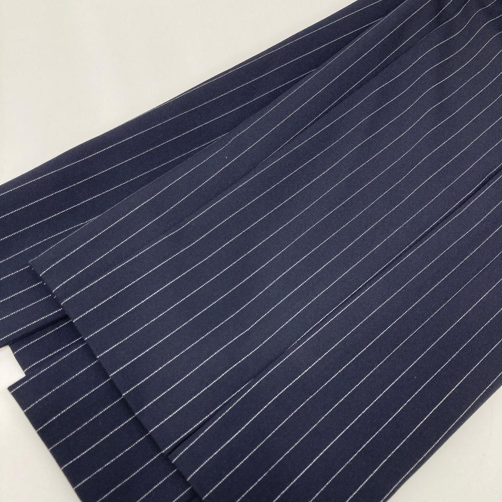 LE CIEL BLEU 23AW Pinstripe Slim Pants Bottoms 36 NavyUsed