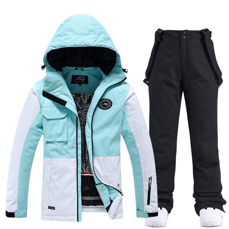 Men's & Women's Winter Ski & Snowboard Suit - Warm, Thickened Jacket and Pants