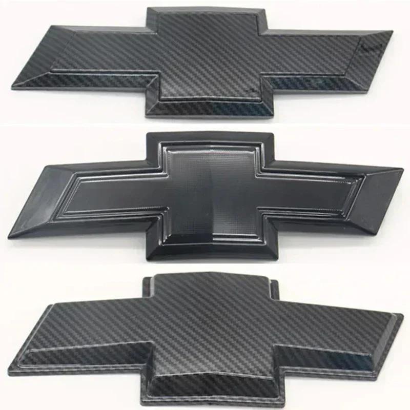 3D Car Front Head Bonnet Emblem Rear Trunk Badge Decals for Chevrolet Epica Captiva Cruze Spark Malibu Sail Camaro Accessories