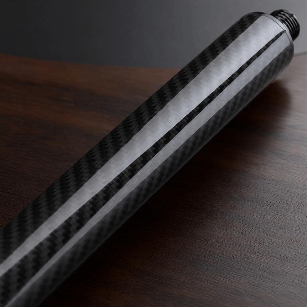 Black Billiard Cue Extender Carbon Fiber Inch Carbon Fiber Pool Pool Cue Extension Billiard Games чёрный