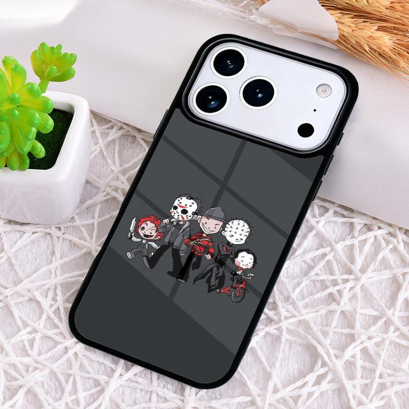 Jigsaw Saw Phone Case for iPhone 17 Air 16 15 11 12 14 13 Pro Max Shockproof Cover