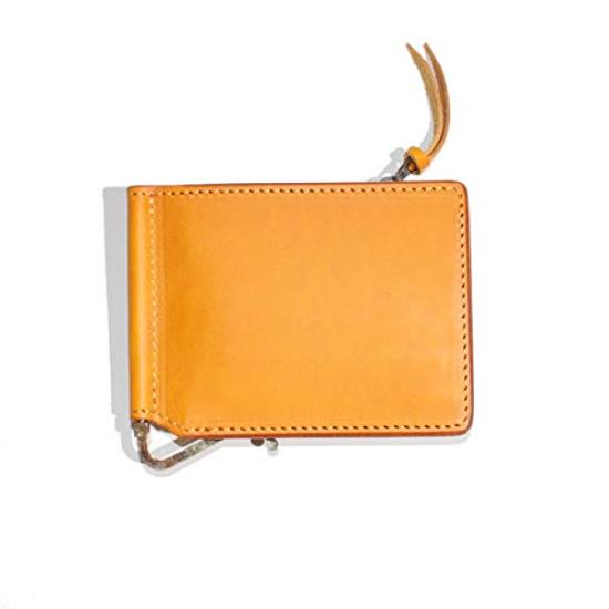 

Zipper money clip leather money clip rt1959003 FREE yellow other [Rotor]