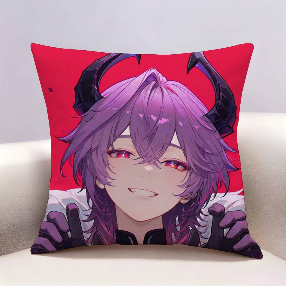 GGenshin Impact Durin Doublesided print Pillow Case Pattern Printed Pillowcase For Living Room Sofa Cushion Cover