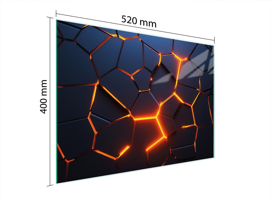 SZKLANA DESKA DO KROJENIA 52x40 MAGMA