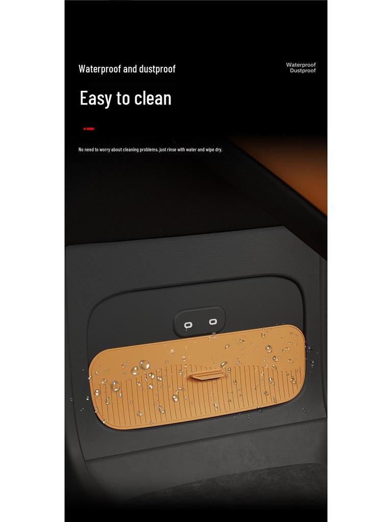 Yu7 Central Control & Rear Screen Anti-Shake Silicone Storage Box