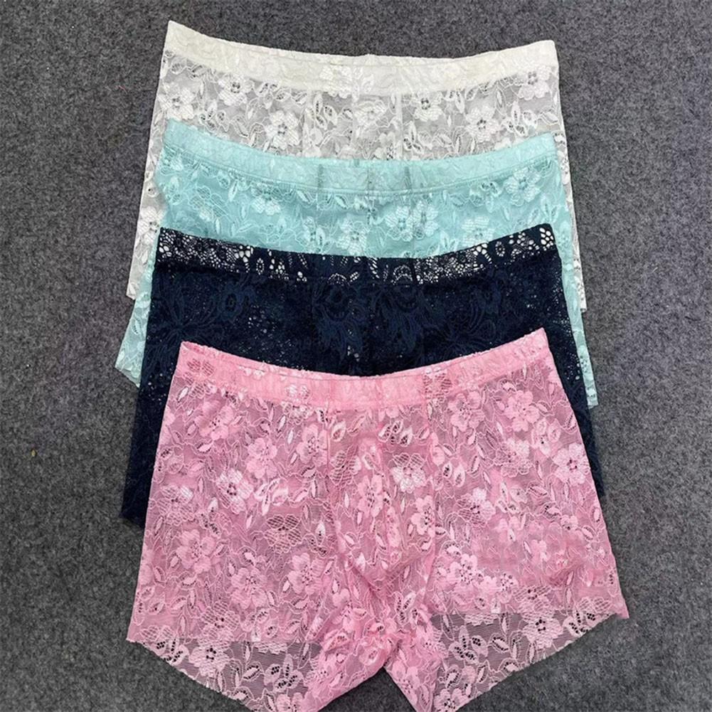 Daily Panties Underwear Lace Low Waist Mens Pouch Sexy