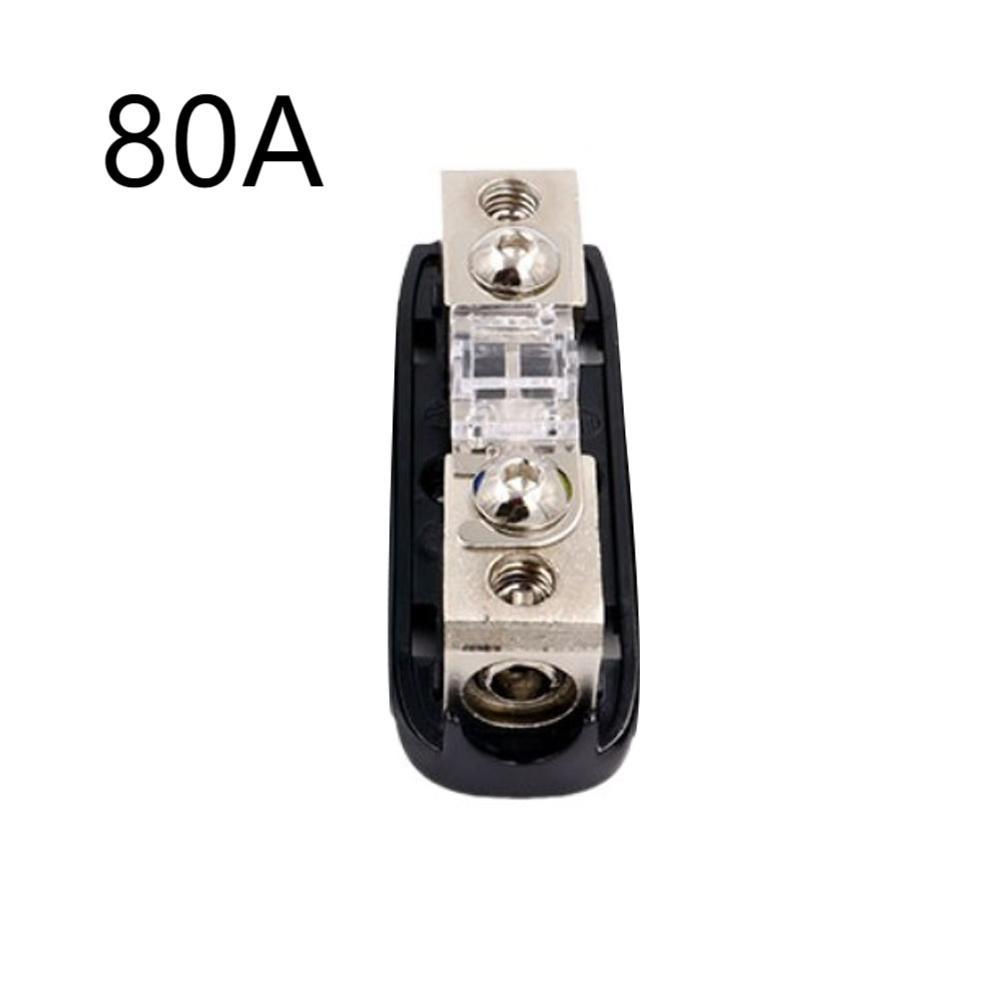 

Матовий запобіжник живлення безпечного блоку запобіжників 30-150A Односторонній тримач запобіжника Тримач запобіжника AFS Авто 80A