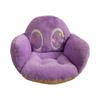 Cute Plush Chair Cushion Lazy Sofa Backrest Integrated