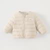 2026 Lightweight Down Jacket Liner for Girls - Autumn/Winter Infant Zipper Cardigan Jacket