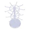 2 Tier Rotating Jewelry Display Stand Necklace Bracelet Ear s  s Watches Keychains Holder   Acrylic Jewelry  