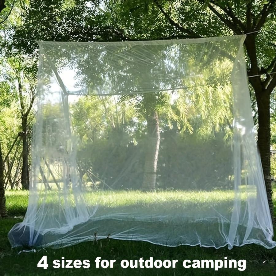 Portable Insect Bug Mosquito Canopy Netting Breathable Folding Camping Mosquito Net Free Installation For Outdoor Fishing Hiking