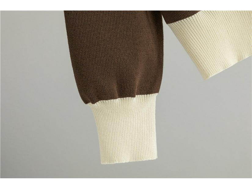 Korean Style Knit Cardigan & Pleated Skirt Two-Piece Women's Set