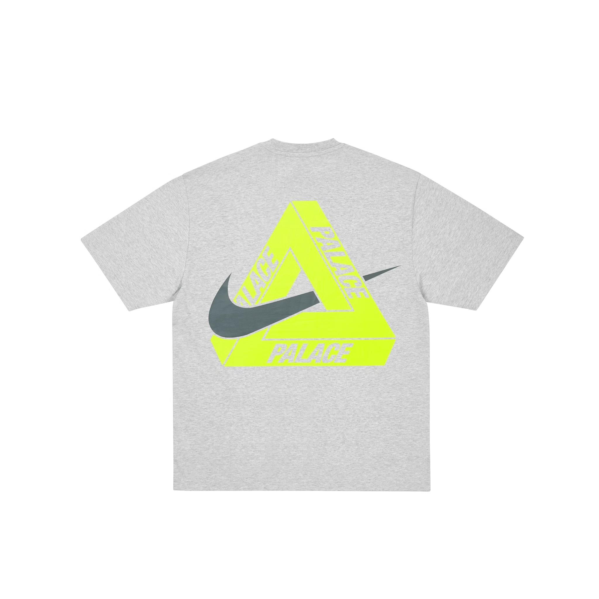Nike x Palace Tri Swoosh T-Shirt Grey Marl Men s P29TS274 M