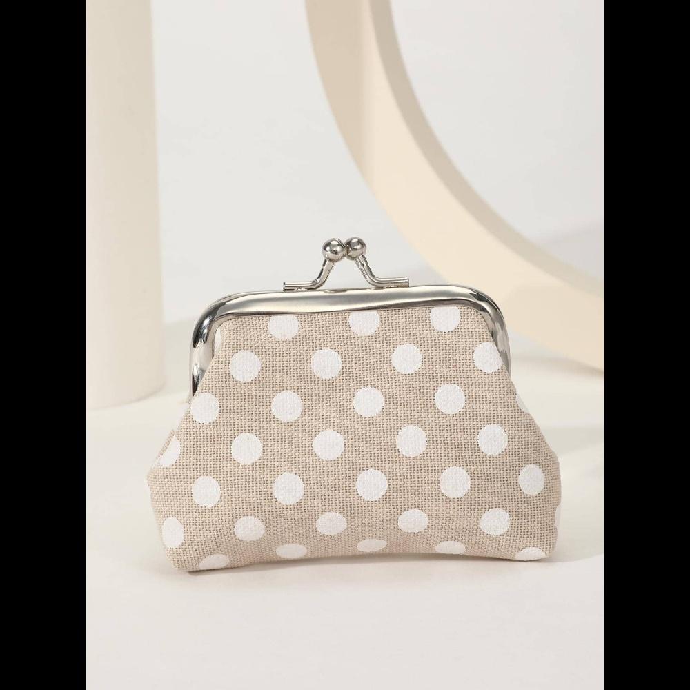 Polka Dot Graphic Wallet Women's Stylish & Versatile Fashion For Birthday Gift For Gift White-Collar Workers For Male For Female For Women Wallet