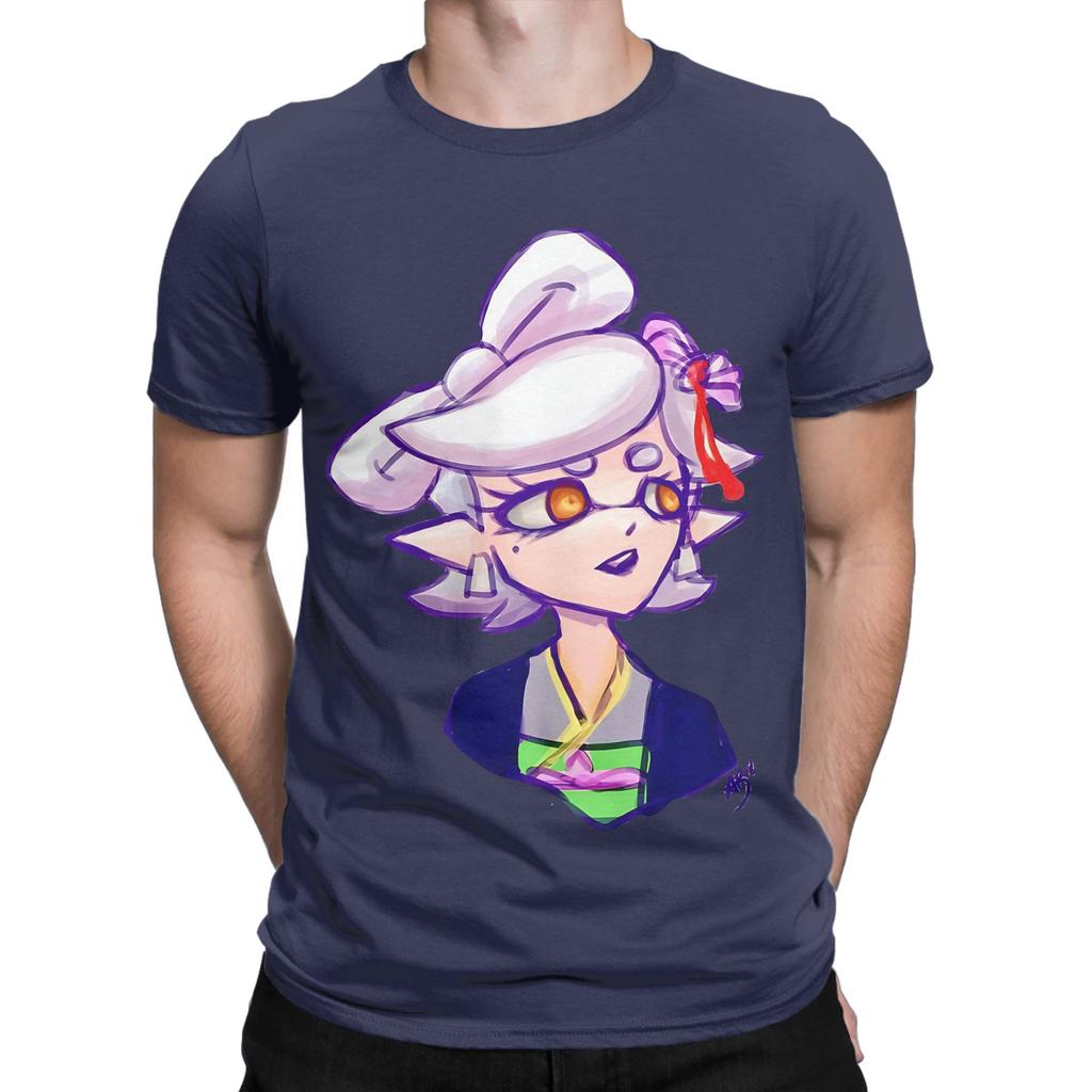 Marie Novelty Graphic 100 Cotton Tshirt Squid Sisters Tops Tees For Unisex