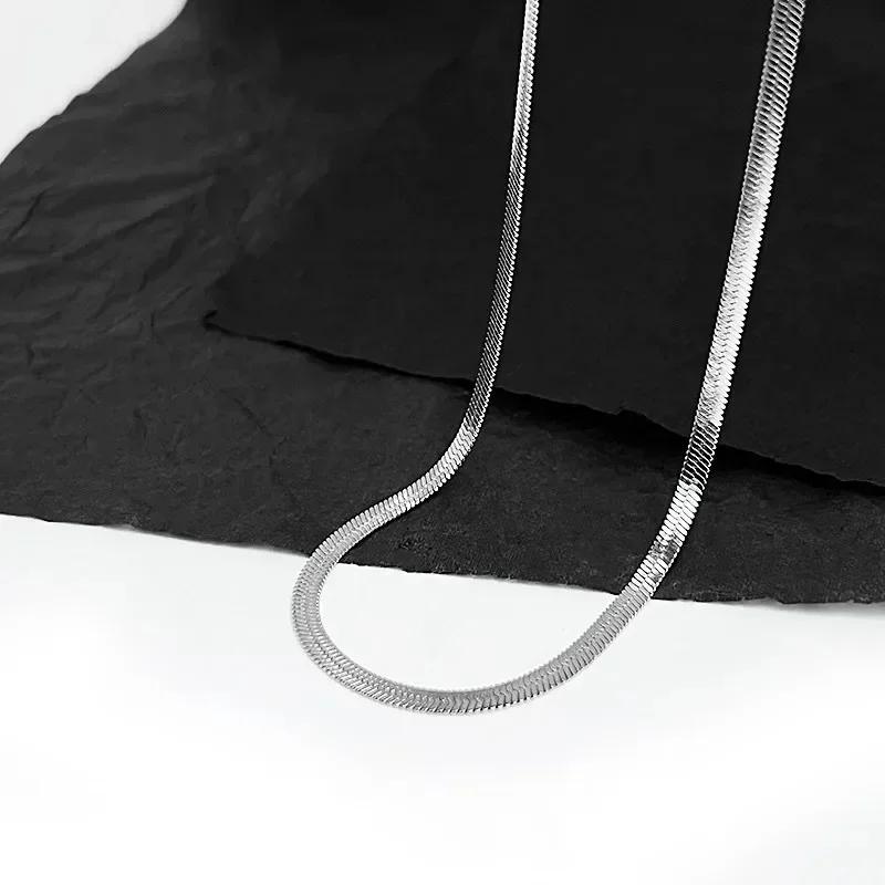 

LATS Двухслойное ожерелье-подвеска в виде сердца для женщин Серебристый цвет Простая цепочка-чокер Модные украшения Подарки на день рождения