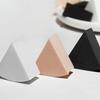 6Pcs/Set Triangle Make Up Sponges Face Foundation Concealer Cream Fan Shaped Detail Powder Puff Cosmetics Applicator Tools Black
