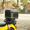 Motorcycle Molle Panel For Trunk Storage Aluminum Alloy Waterproof Tactical Universal Side Box Organizer Modular Storage