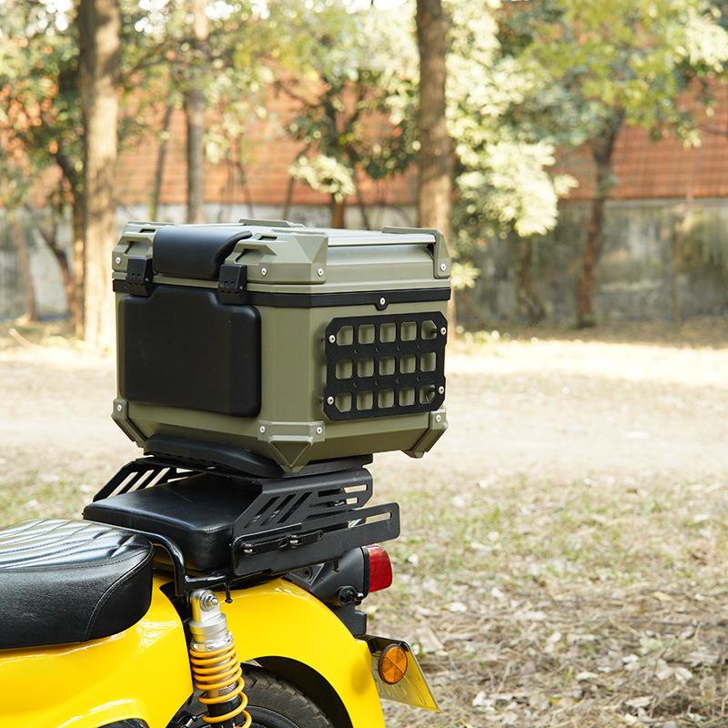 Motorcycle Molle Panel For Trunk Storage Aluminum Alloy Waterproof Tactical Universal Side Box Organizer Modular Storage