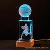 Crystal Engraved Kobe Basketball Star Luminous Night Light