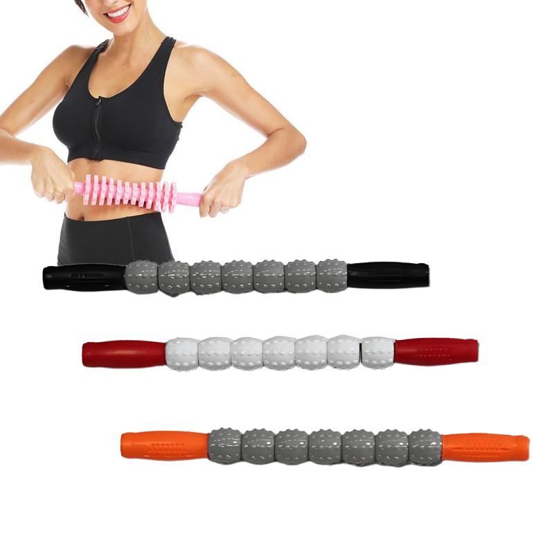 Massage Muscle Stick Seven Ball Wolf Tooth Fascia Sticks Relaxation Roller Yoga