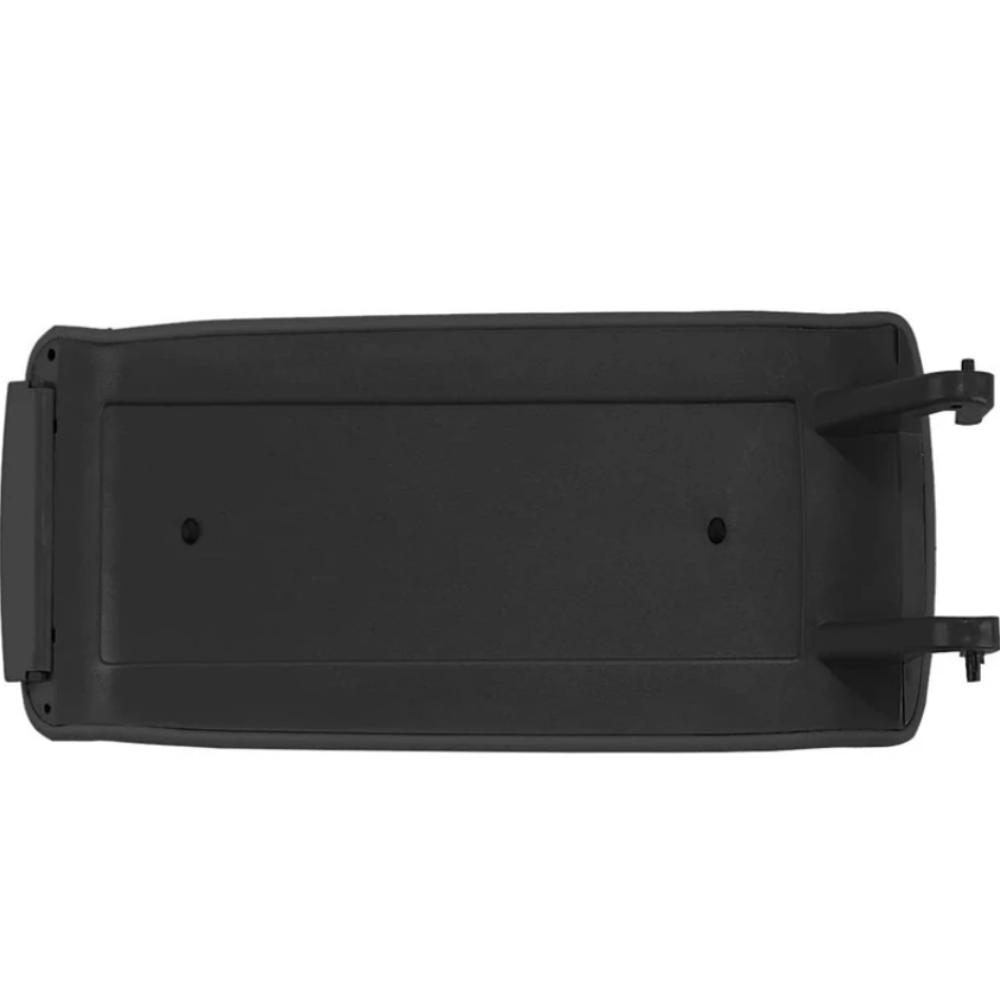 Black Leather Armrest Center Box Console Lid Cover Fora4 S4 A6