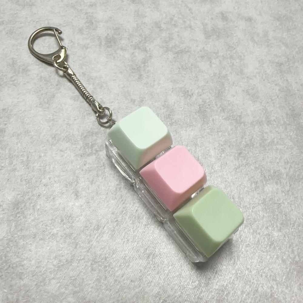 Key Button Finger Keyboard 2/3/6/9 Keys Clicker Toy New Fidget Keychain  Adult