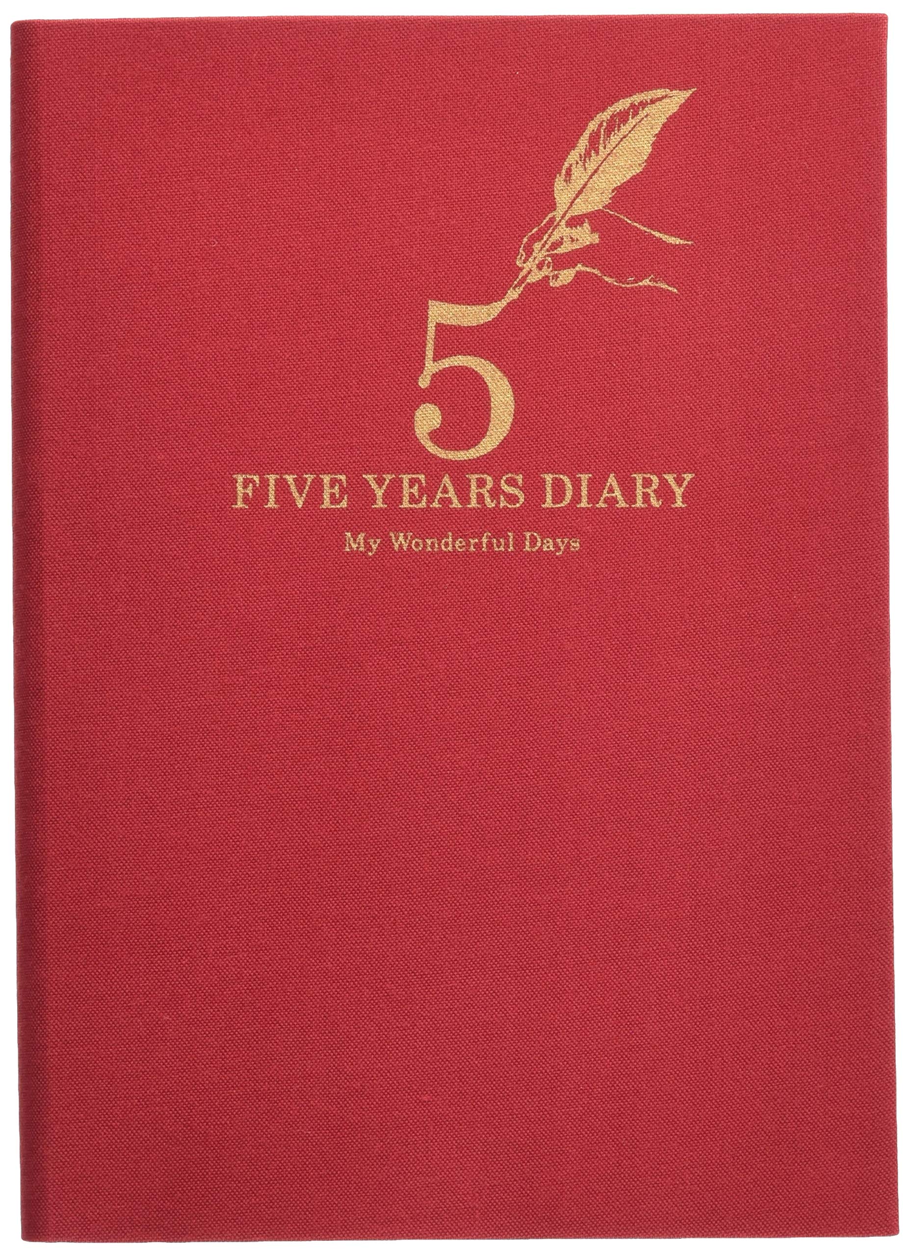 

ARTEMIS 5-Year Diary, Red, DP5-140 RD