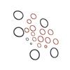 20 Pcs Cooling Radiator Hose Sensor O Ring 17111711987 Expansion Tank Transmission Oil Cooler Seal Ring for 320i 323i