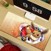XXL Kawaii Mouse Pad Pokemons Eevee Computer Speed Type Mat for Esports Players Lock Edge Keyboard Pad Mousepad Office Desk Mat