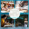 3Pcs Handmade Flexible Record Template For Dot Grid, Drawing, Checklists