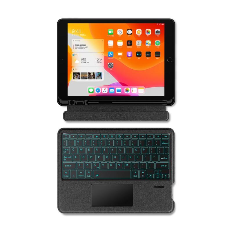 Keyboard Case IPad 10.2 Inch 7th 8th 9th Gen Air 3 10.5 Pro With Backlit Keys Stand Magnetic Cover