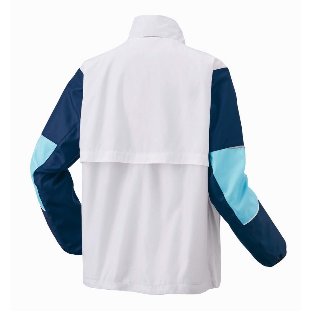 YONEX Wind Warmer Shirt 70105 Small Uni-Lined White/Mint (551)