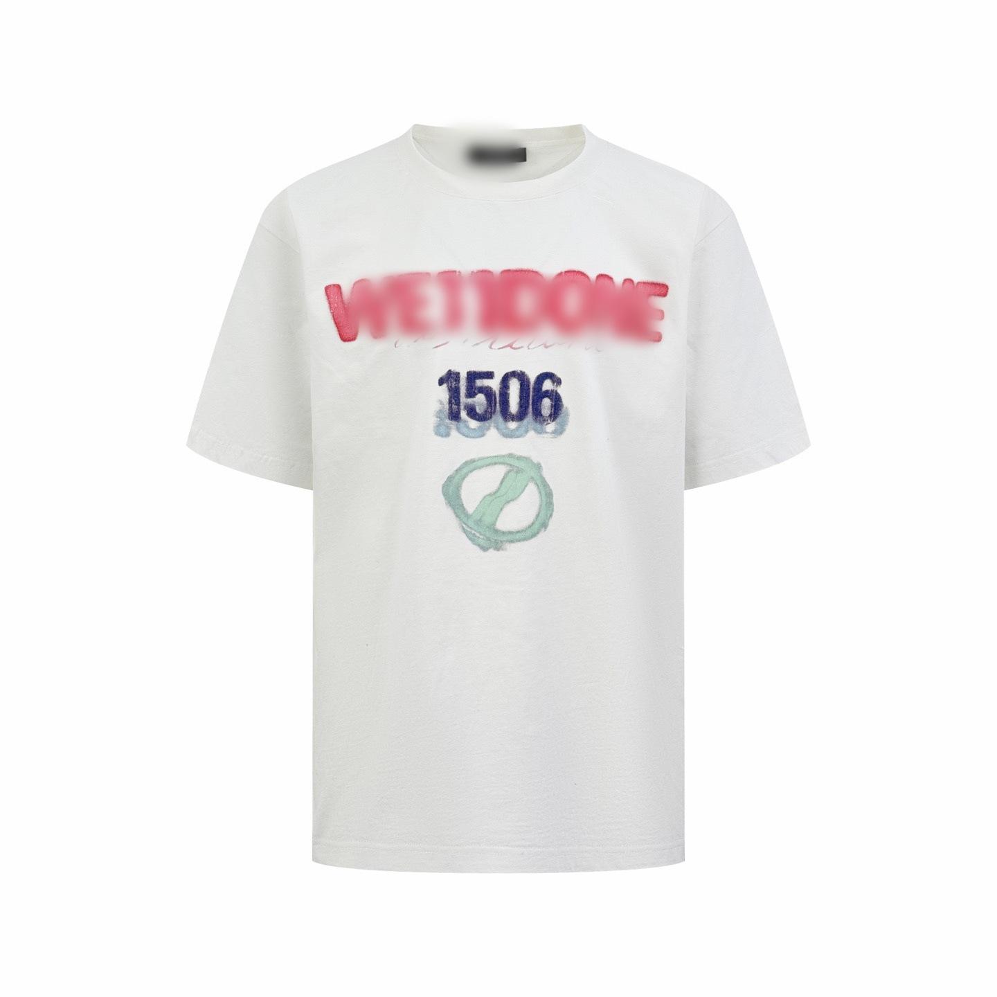 

Graffiti Print Unisex Tee: Loose Fit, Half Sleeve, Trendy Design Extra Large белый