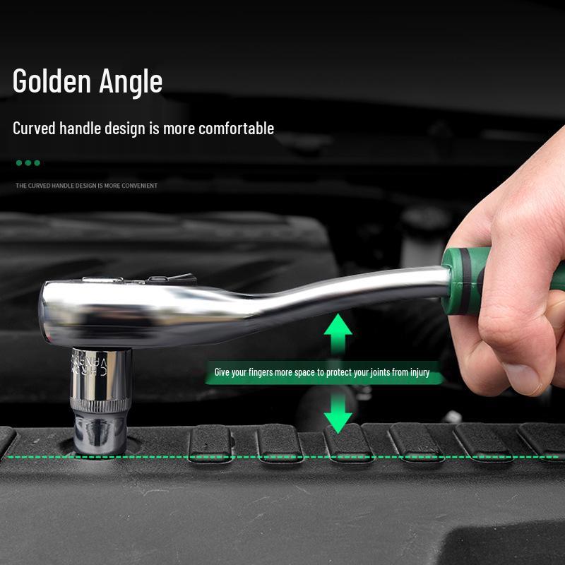 Universelles Sechskant-Ratsche-Steckschlüssel-Set für schnelle Autoreparaturen