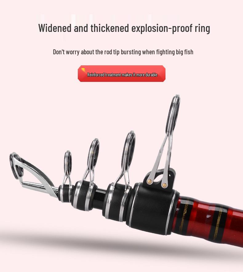 Ultra-Light Ultra-Hard Carbon Long-Cast Anchor Fishing Rod for Big Fish