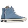 Converse Chuck 70 Vintage Canvas High Cocoon Blue Unisex Sneakers Egret Black A04584C