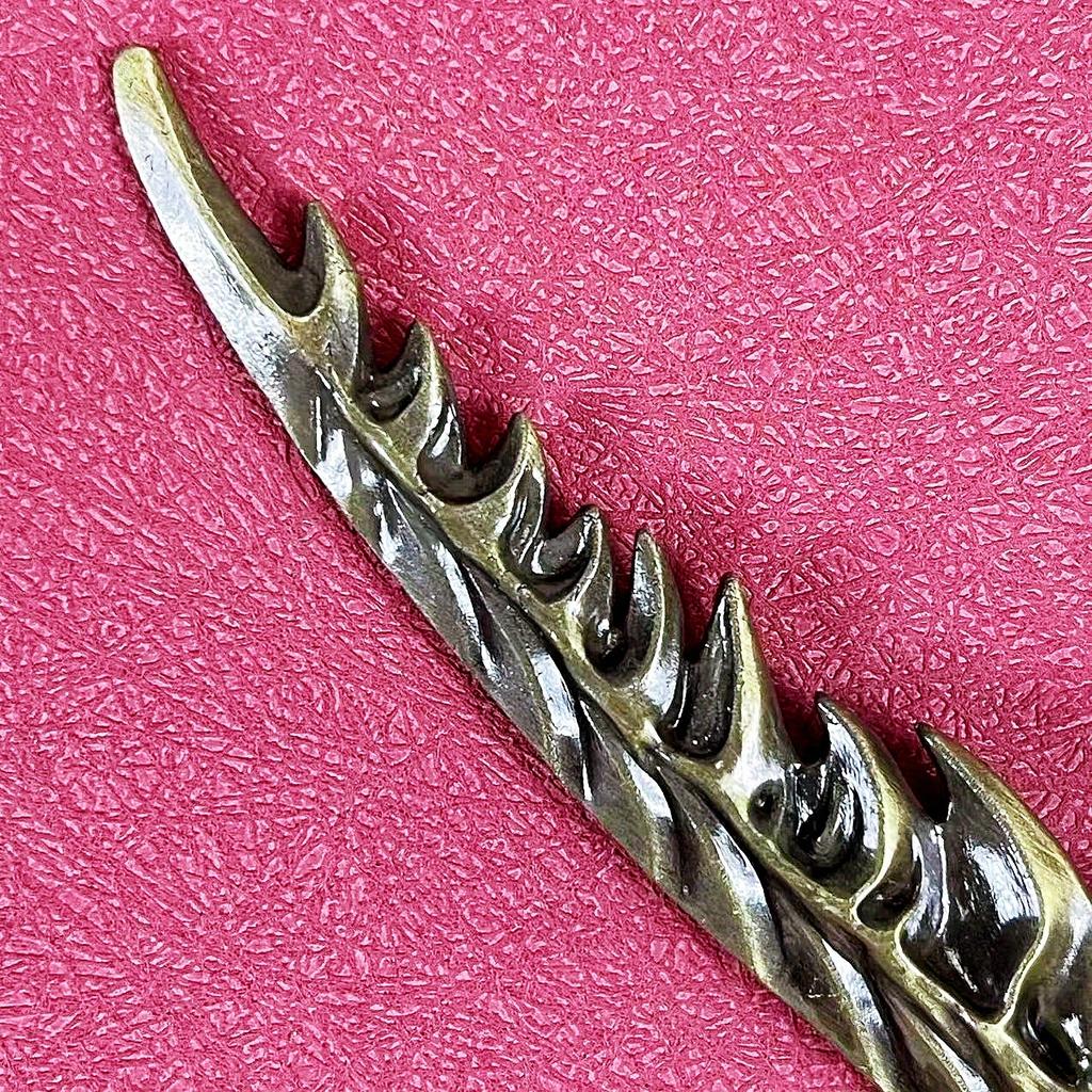 8.6inch Anime Elden Katana Metal Damascus Steel Sword Ninja Knife Elden Real Size Japanese Katana Original Samurai Sabre Toy