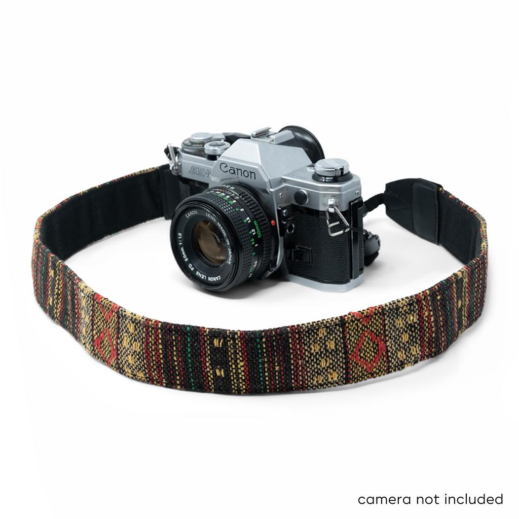 Nocs Provisions Binocular Strap Tapestry Natural Accessory Genuine Colorful Outdoor Sports Watching Live Performance (Woven Strap) Cotton/Polyester