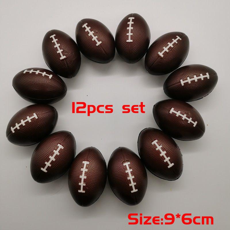 

9 см мини-пенопластовые мячи для американского футбола и регби, безопасность для детей, семейные игры на свежем воздухе, игрушки для детского сада, быстрый отскок