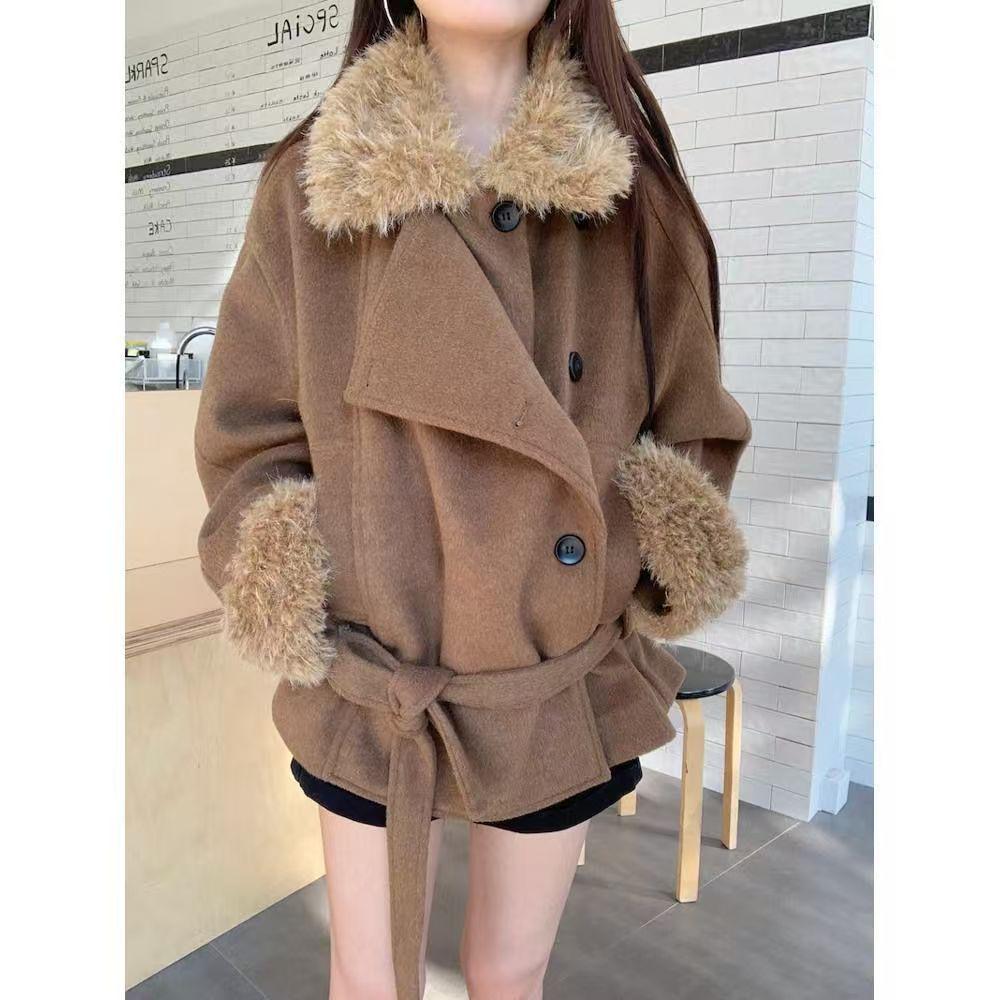 

Melaleuca Mid-Length Women s Wool Coat - Chic Rich Autumn/Winter Style S