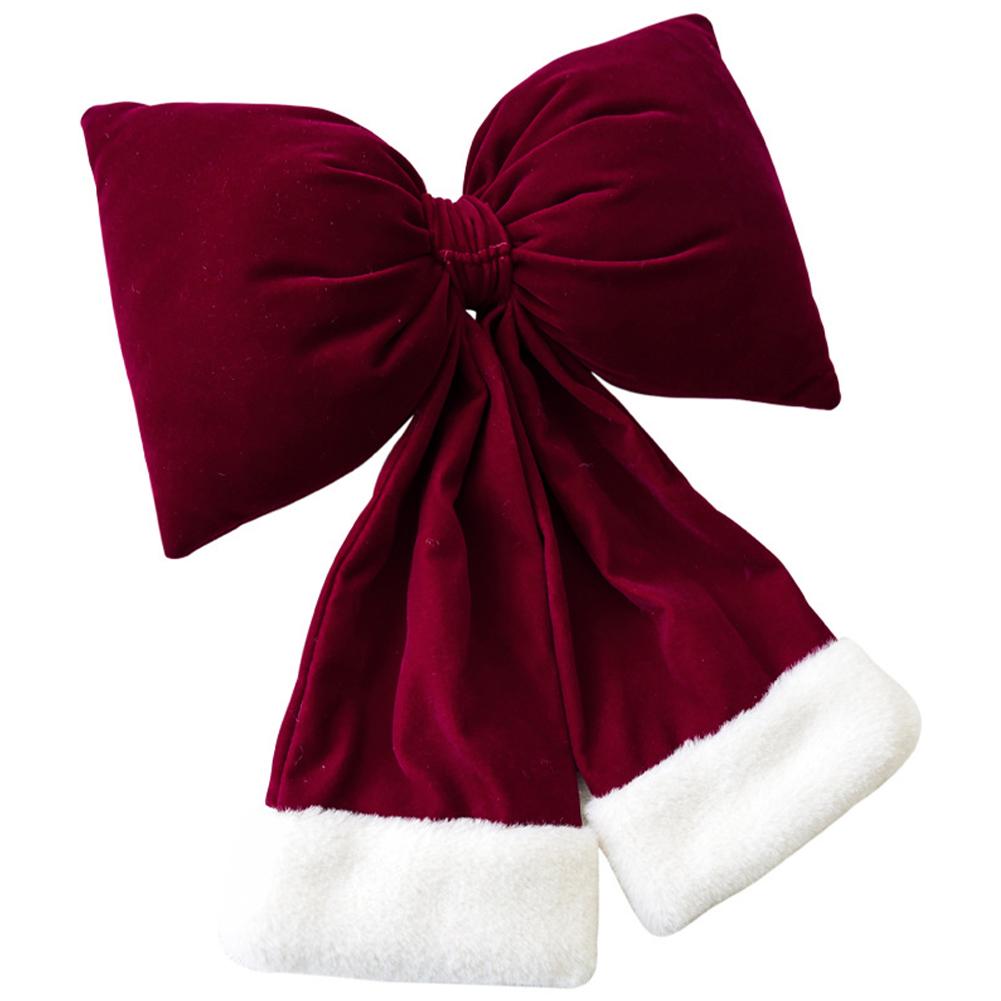 New Year Christmas Ornament Hanging Bow Pendants Xmas Tree Christmas Tree Decorations
