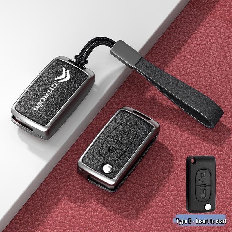 Car Key Cover & Buckle for Citroen C3XR, C4L, Tianyi, C5, C4 Sega, Elysee, C6 Models