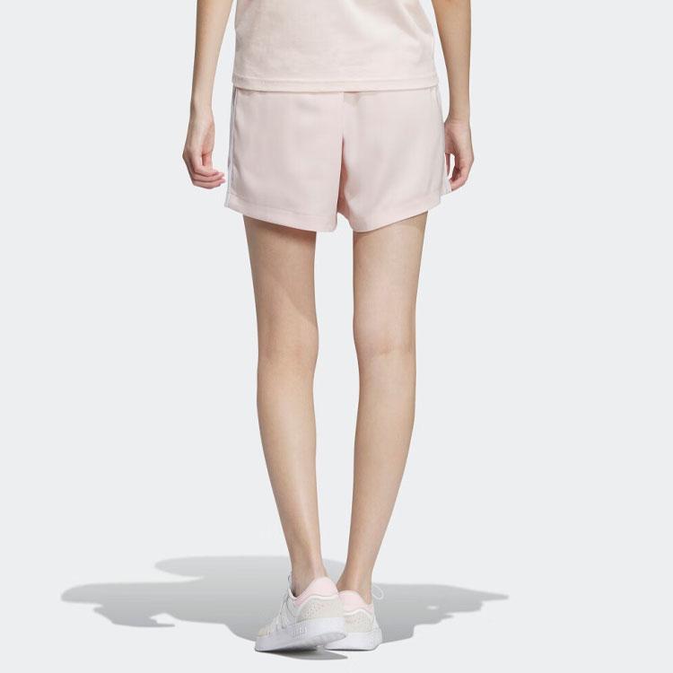 Adidas Neo Logo Print Loose Sports Shorts Women Shorts Miracle-Quartz IP3890