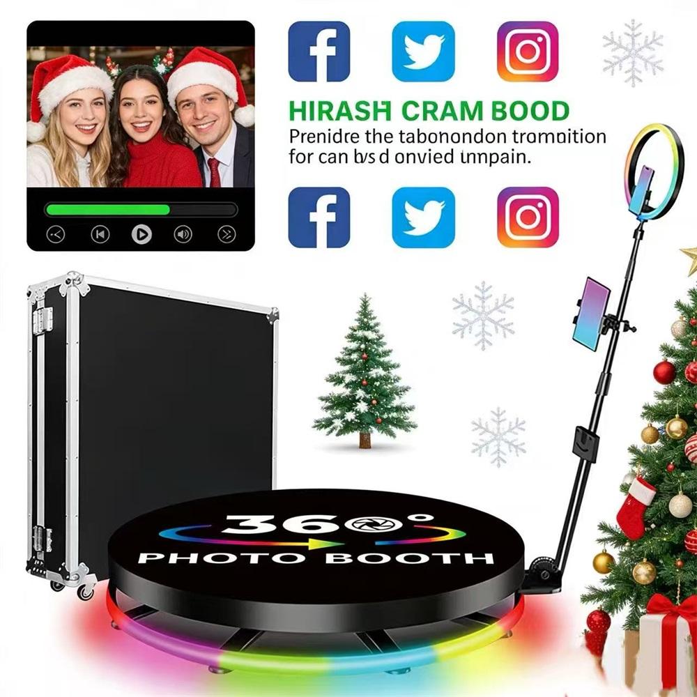 360 degree home private photography studio. 360 degree photo booth Home version 360 degree camera rotating platform
