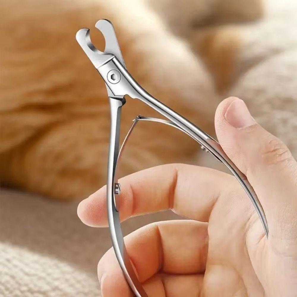 Heavy Duty Dog Nail Cutter Nonslip Handle Cat Nail Trimmer Pet Grooming Tool Cat Claw Grooming
