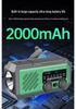 New Cross-Border Multifunctional Outdoor Emergency Flashlight Radio