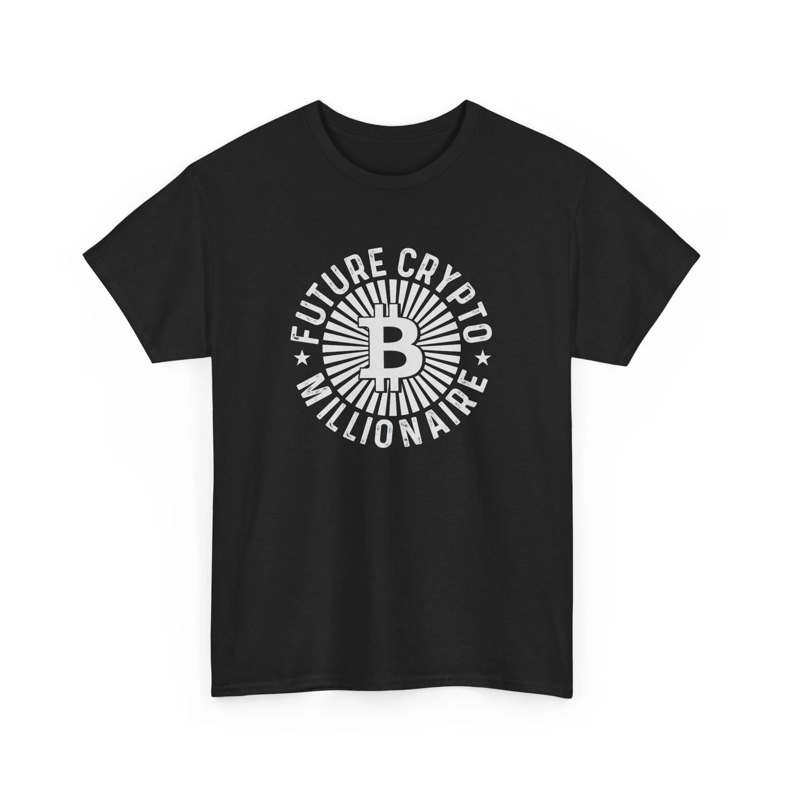 Crypto Investor T-Shirt – Funny Bitcoin Blockchain BTC HODL Tee L