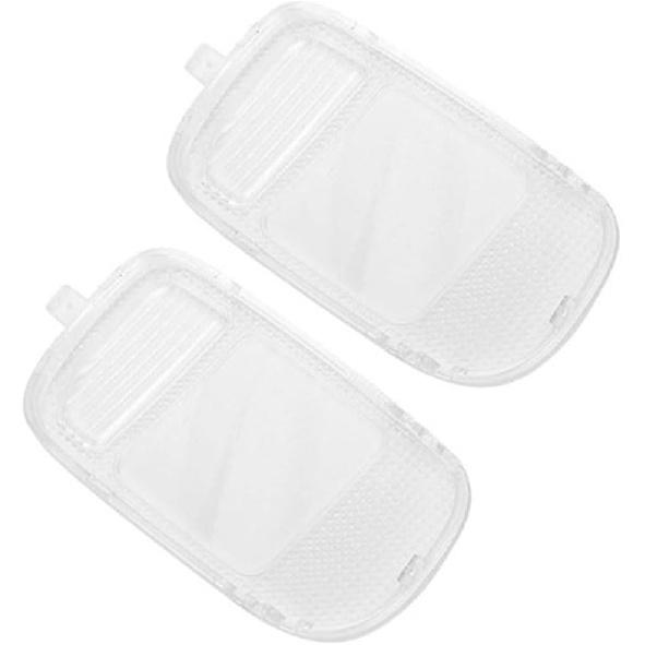 2 Pièces Couvercle de Lumière de Carte de Dôme de Toit Lentille de Lumière de Lampe de Lecture de Carte de Console de Plafond 5183271AA 5183270AA 74970 Compatible pour Ram 1500 2500 3500 4500 5500